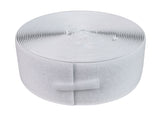 2" self-adhesive loop material, 10 yard dispenser box, white