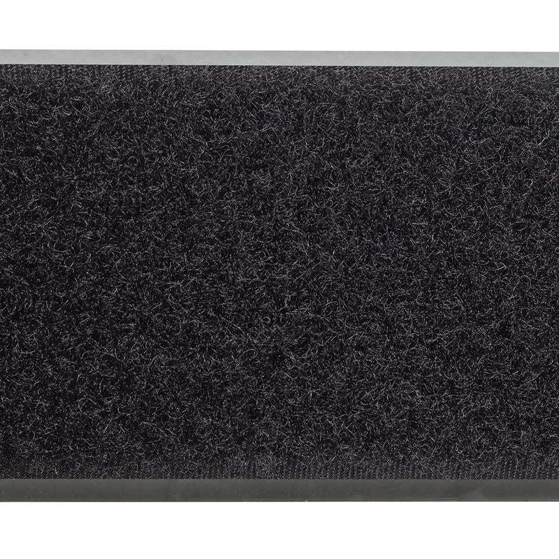 1/2" self-adhesive loop material, 25 yard dispenser box, black - FE-24-7055BLK