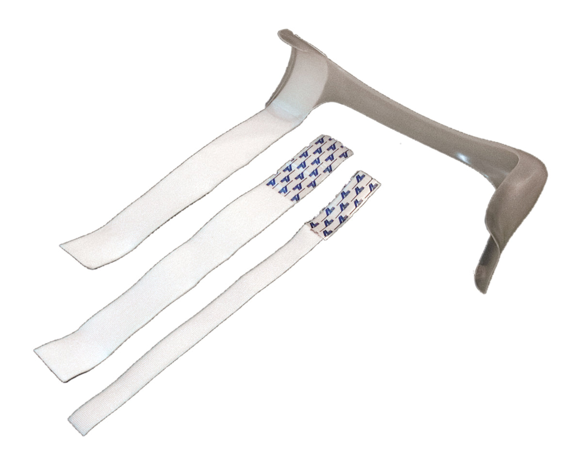 Loop strap with self-adhesive hook, 1"x12", 10 each