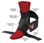 Swede-O Strap Lok Ankle Brace, Black, Medium - FE-24-7674