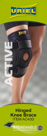Uriel Neoprene Hinged Knee Brace, Universal Size - FE-24-9179