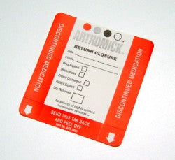 capsa Artopak I & II Return Closure - Package Of 200