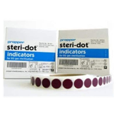 Propper Mfg Co Indicator Steri-Dot 1 in For Sterilization Red To Green 1000/Rl - 36100200