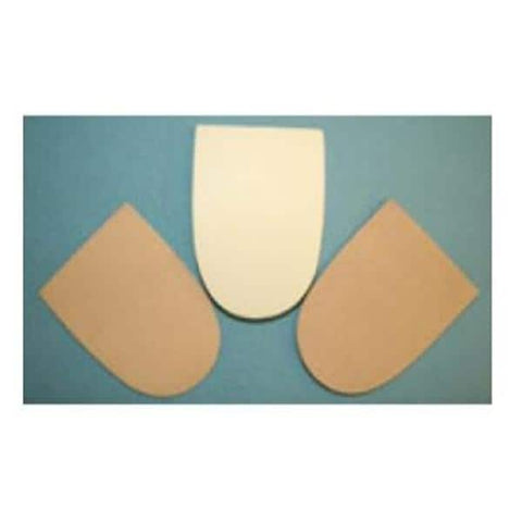 Aetna Felt Corporation Pad Orthopedic Pedi-Pads Heel Felt 1/4" Thick Adhesive White Size Large 100/Bg - 64319