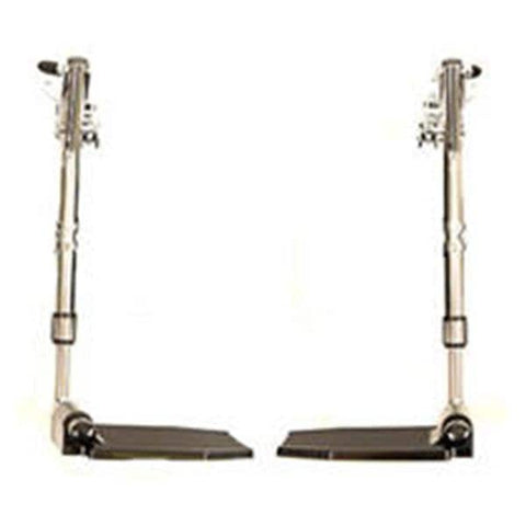 Invacare Footrest Replacement Economy Hemi For Wheelchair Composite PR - T93HEP