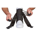 Medical Specialties Brace Stabilizer ASO Speed Lacer Ank Nylon BLat Black Sz XS 10-11" Universal Each - 223611