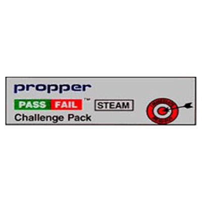 Propper Mfg Co Challenge Test Pass / Fail Steam Challenge Pack 20/PK - 26906200