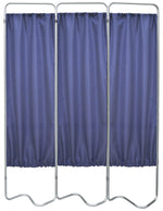 Omnimed 3 Section Medical Privacy Screen Curtains