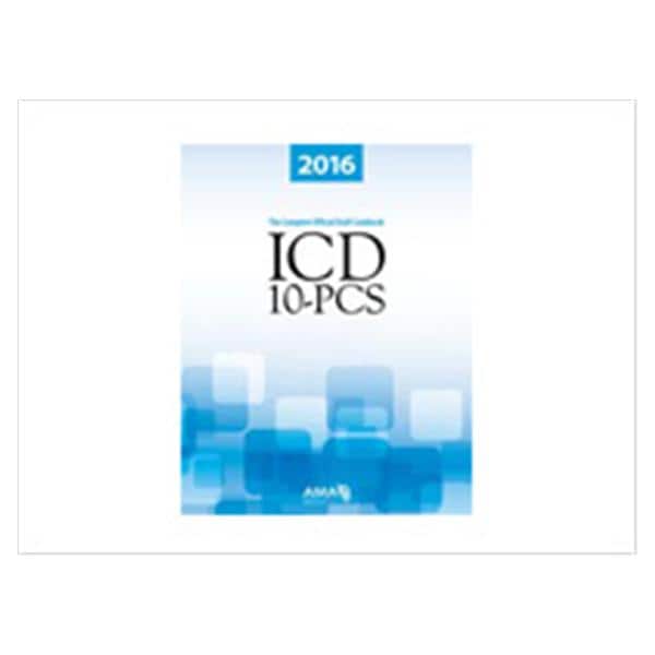 American Medical Association Book Instructional ICD-10-PCS The Complete Official Codebook 2016 Each - OP201116