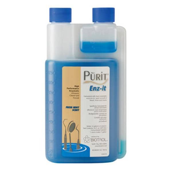 Biotrol Intl Cleaner Enzymatic Ultrasonic Purit Enz It 16 oz 16oz/Bt, 6 BT/CA - PE016