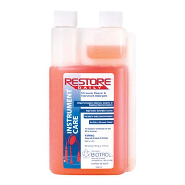 Biotrol Intl Solution Ultrasonic Restore Daily 16 oz 16oz/Bt, 6 BT/CA - RD016