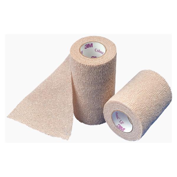 Deroyal Industries Inc Bandage Coban Wrap Elastic 6"x5yd LF Sterile Tan 20/CS - 30-406