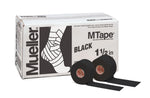 Mueller MTape, Black, 1.5" x 10 yd - 32 rolls - FE-25-1012