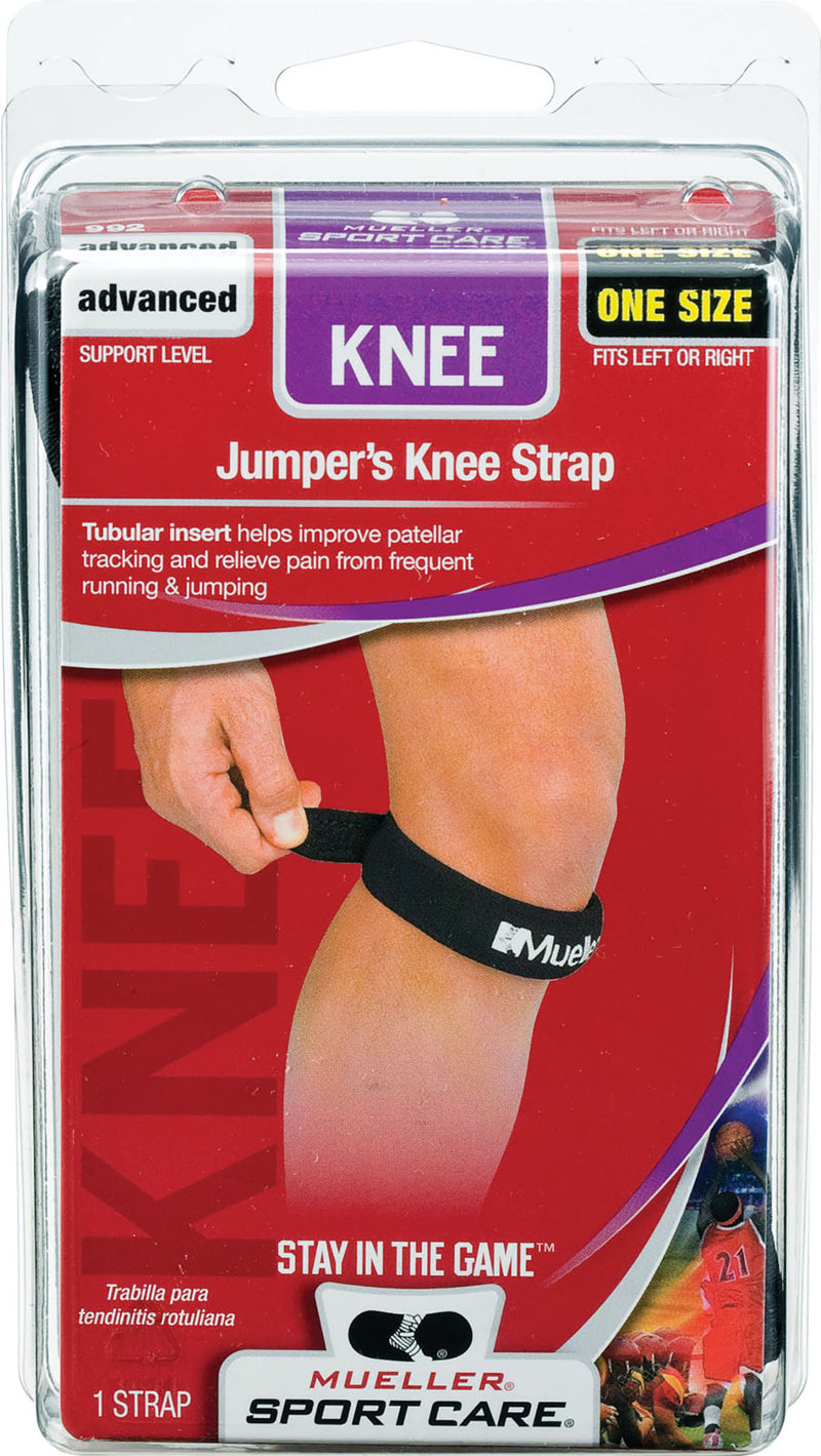 Mueller Jumper's Knee Strap, Black   - FE-25-1140