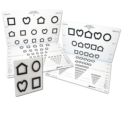 LEA SYMBOLS® 15 LINE FOLDING CHART WITH 25% AND 100% SPACING