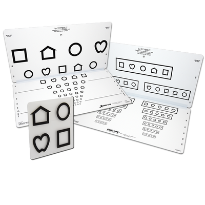 LEA SYMBOLS® 10-LINE DISTANCE FOLDING CHART