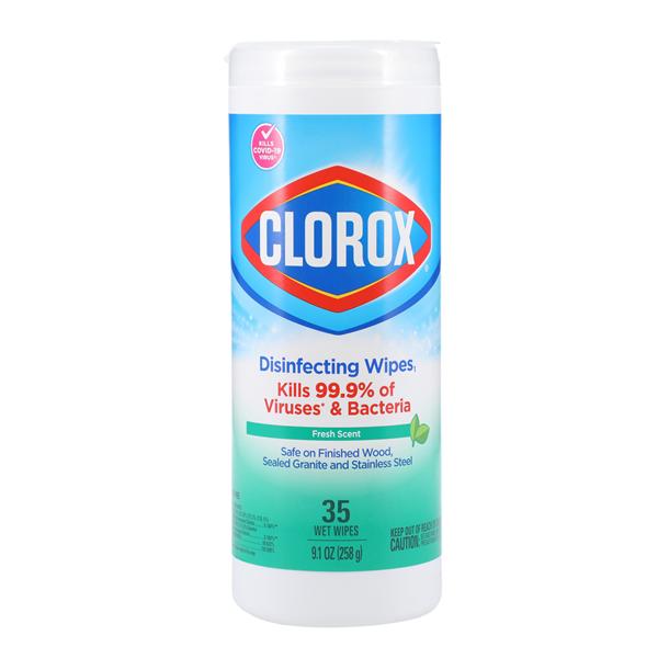 LAGASSE INC Wipes Disinfectant Clorox 35/Cn, 12 CN/CA - CLO01593CT