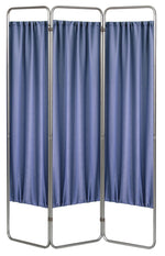Omnimed Economy 3 Section Folding Privacy Screen