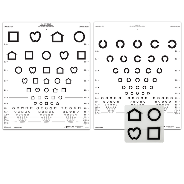 LEA SYMBOLS® & LANDOLT C CHART SET
