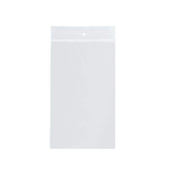 Rd Plastics Bag Reclosable Transparent 4x6" With Hang Hole 1000/Bx - Q24