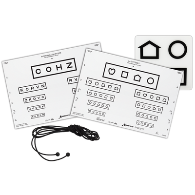 VIC LEA SYMBOLS® & SLOAN LETTER SCREENING CHART