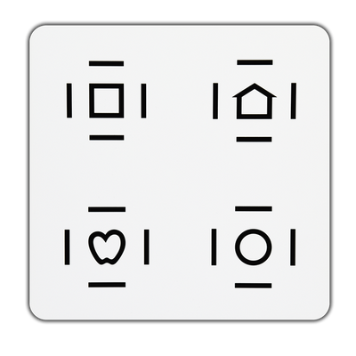 CROWDED LEA SYMBOLS® RESPONSE PANEL