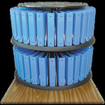 Omnimed Counter-Top Chart Carousel (30-60 Binder Capacity)