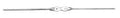 RUMEX Bowman Lacrimal Probe, Size 0000-000, Length 133 mm, Stainless Steel