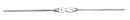 RUMEX Bowman Lacrimal Probe, Size 3-4, Length 133 mm, Stainless Steel