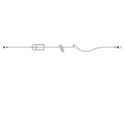 Icu Medical, Inc IV Extension Set Lifeshield 16.5 Prprcd Yinj M/F Adptr Gravity 48/Ca - 12689-28