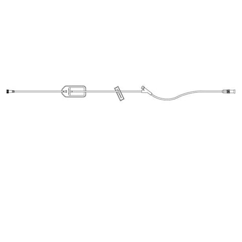 Icu Medical, Inc IV Extension Set Lifeshield 16.5 Prprcd Yinj M/F Adptr Gravity 48/Ca - 12689-28
