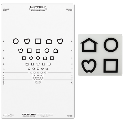 LEA SYMBOLS® PROPORTIONAL SPACED CHART