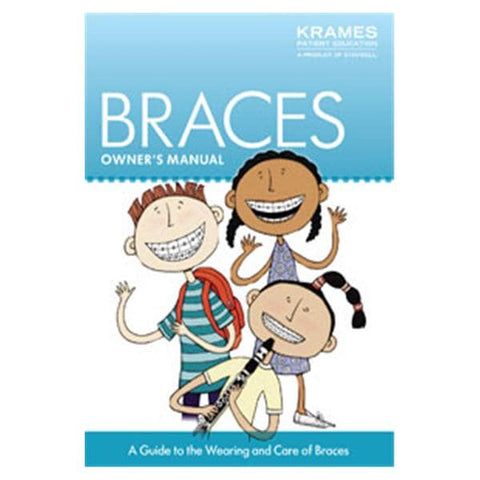 Krames Communications Booklet Educational Braces Owner's Manual Each - 11985