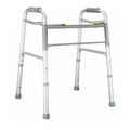 Graham Walker Lumex Imperial 600lb Capacity Silver Tips 18x26-1/8x31-38" 2Rls 2/Ca - Field/Everest &Jennings - 604070A