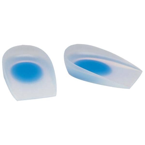 DJO, Inc Cup Heel Silicone Men 9.5+/Women 10+ Translucent White Size Large/X-Large Pair - 79-81107