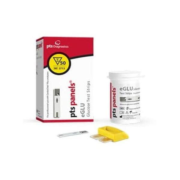 Polymer Technology Systems Pts Panels Blood Glucose Test Strip 25 Count 25/Bx - 1713
