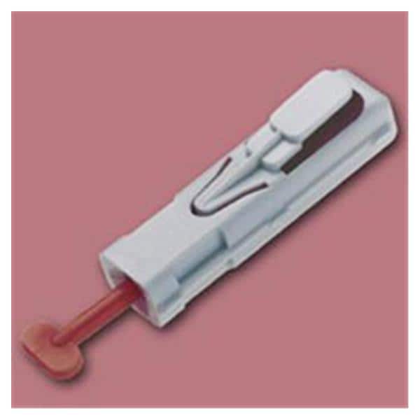 Owen Mumford Lancet Unistik 2 21gx3.0mm High Flow Sterile Yellow Incision Device 100/Bx - AT0752