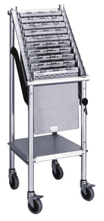 omnimed Wheeled Medical Chart Carriers (1-4 Tier)