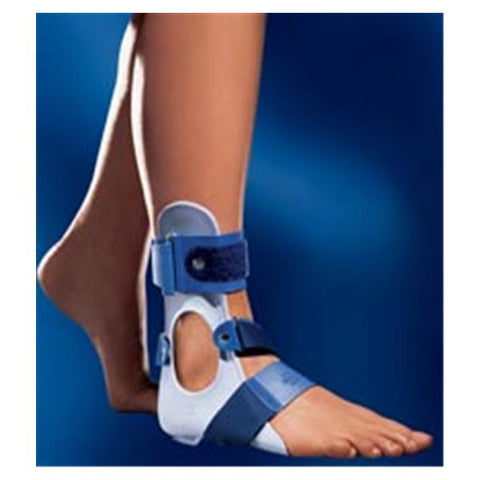 Bauerfeind USA, Inc Orthosis Stabilizer Caligaloc 1 AnkCasehn Plstc Ttn/Blu Sz M 2.5-6/W 3.5-7 Rt Each - 12000000000000