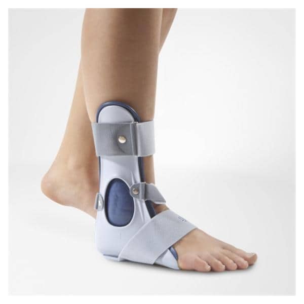 Bauerfeind USA, Inc Orthosis Stabilizer Caligaloc 3 Ankle Cushioned Plastic Titan/Blue Right Each - 12000000000000