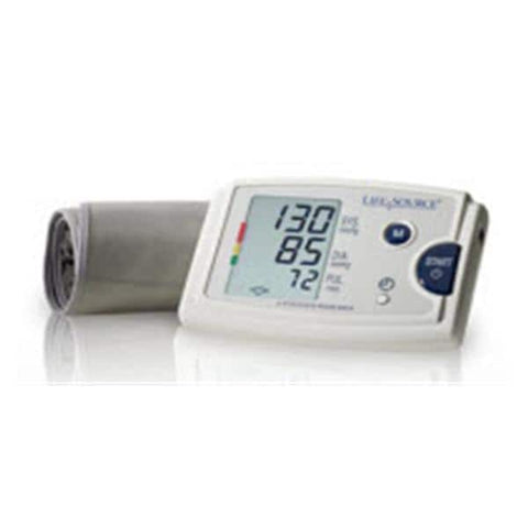 A&D Engineering, Inc Monitor Blood Pressure LifeSource Premium Adult Arm Digital Display Gray Eachch - UA-787EJ
