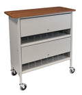 omnimed Artisan Privacy Chart Rack (16-20 Binder Capacity)