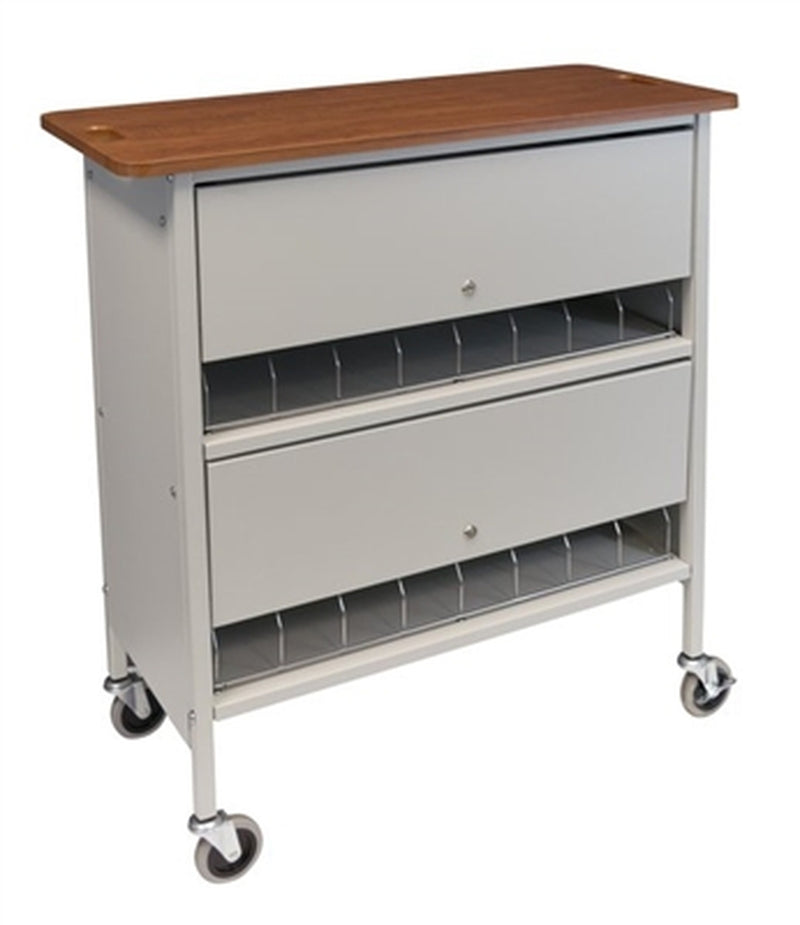 omnimed Artisan Privacy Chart Rack (16-20 Binder Capacity)