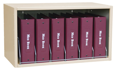Cubbie File Storage Racks (6-8 Binder Capacity)