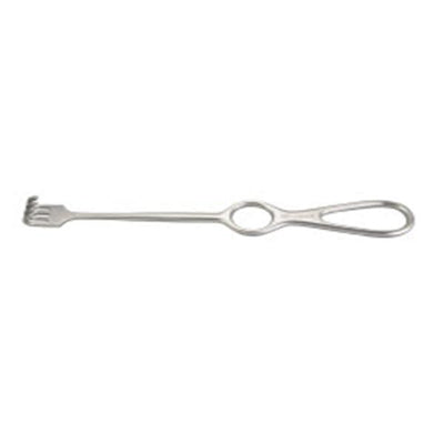 Miltex Retractor Volkman 8" Blunt 4-Prong Each - Integra Miltex - 11-542