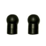 Welch Eartips For Professional Series Black Large Pair - Allyn - 5079-366