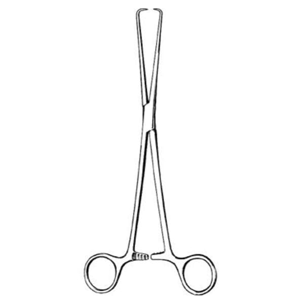 Sklar Instruments Forcep Tenaculum Schroeder 9-1/2" Pointed Straight 1x1 Prongs Stainless Steel Each - 98-386