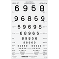 LEA NUMBERS® 12-LINE TRANSLUCENT DISTANCE CHART
