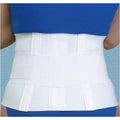 Frank Stubbs Co Inc Support Adult Sacro Elastic White Size 10" Large Each - 1081