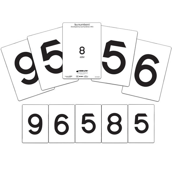 LEA NUMBERS® CARDS 40M AND 60M